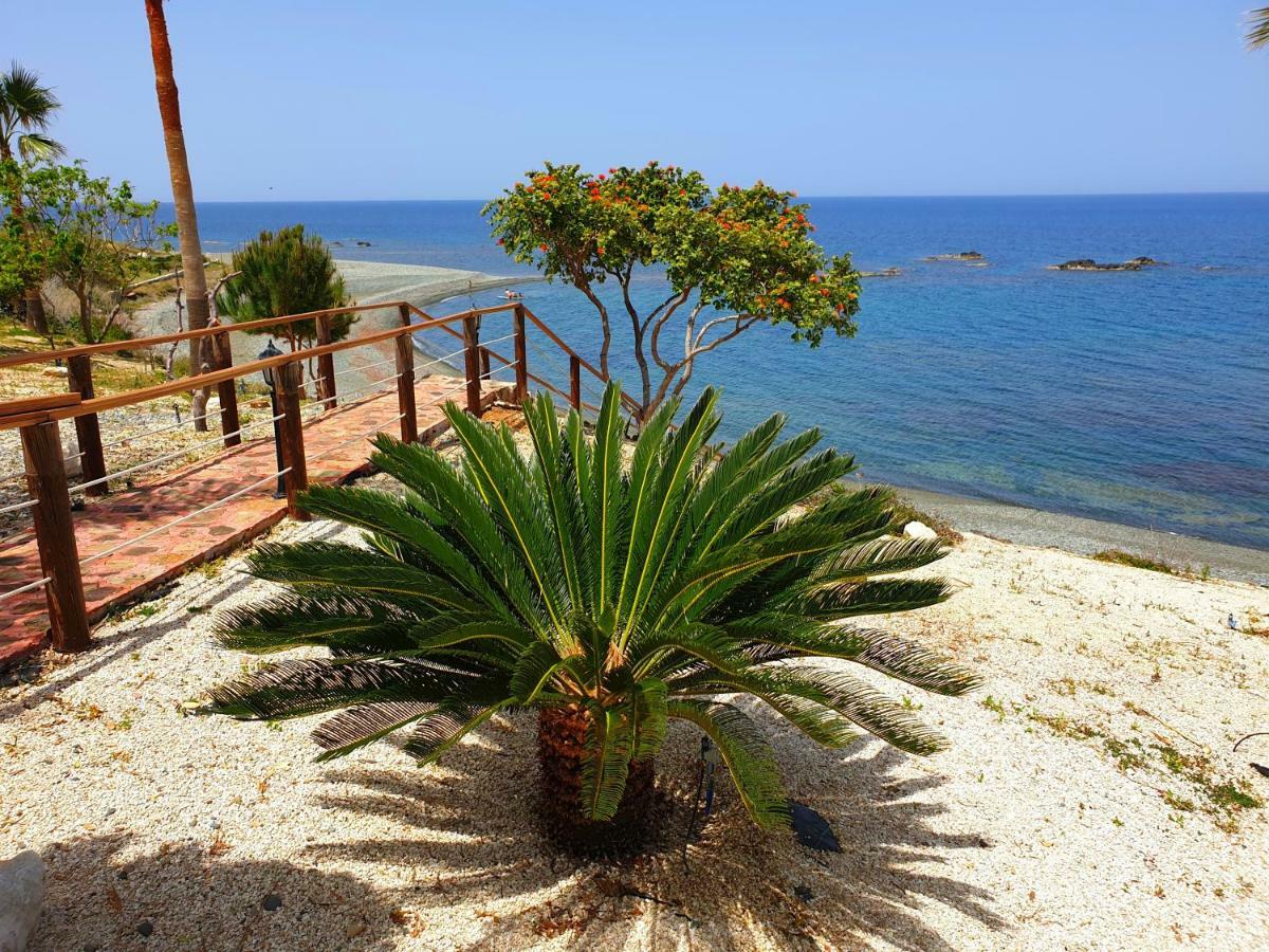 Astrofegia Beachfront Villa Pomos Exterior photo